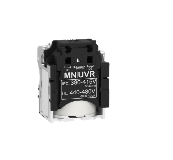 MN undervoltage release, Compact NSX, PowerPact Multistandard, EasyPact CVS, rated voltage 24 VAC 50/60 Hz
