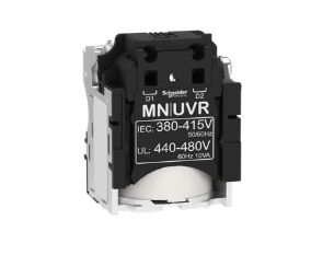 MN undervoltage release, Compact NSX, PowerPact Multistandard, EasyPact CVS, rated voltage 220 to 240 VAC 50/60 Hz, 208 to 277 VAC 60 Hz