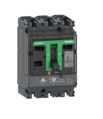 Circuit breaker, ComPacT NSX100B, 25kA/415VAC, 3 poles, TMD trip unit 100A