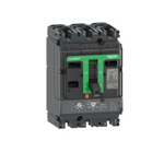 Circuit breaker, ComPacT NSX100F, 36kA/415VAC, 3 poles, TMD trip unit 25A