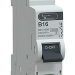 MCB SP 16A B-Curve 10kA