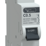 MCB SP 0.5A C-Curve 10kA