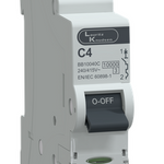 MCB SP 4A C-Curve 10kA