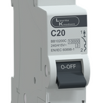 MCB SP 20A C-Curve 10kA