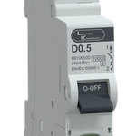 MCB SP 0.5A D-Curve 10kA
