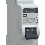 MCB SP 3A D-Curve 10kA