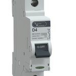 MCB SP 4A D-Curve 10kA