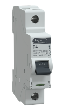 MCB SP 4A D-Curve 10kA