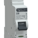 MCB SP 6A D-Curve 10kA