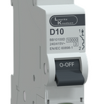 MCB SP 10A D-Curve 10kA