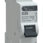 MCB SP 20A D-Curve 10kA