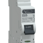 MCB SP 25A D-Curve 10kA