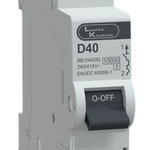MCB SP 40A D-Curve 10kA