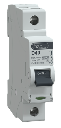 MCB SP 40A D-Curve 10kA
