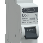 MCB SP 50A D-Curve 10kA