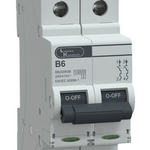 MCB DP 6A B-Curve 10kA