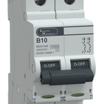 MCB DP 10A B-Curve 10kA
