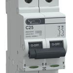 MCB DP 25A C-Curve 10kA