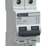 MCB DP 40A C-Curve 10kA