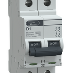 MCB DP 1A D-Curve 10kA