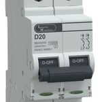MCB DP 20A D-Curve 10kA