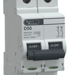 MCB DP 50A D-Curve 10kA