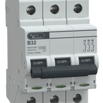 MCB TP 32A B-Curve 10kA