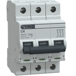 MCB TP 4A C-Curve 10kA
