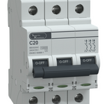 MCB TP 20A C-Curve 10kA