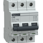 MCB TP 40A C-Curve 10kA