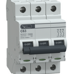 MCB TP 63A C-Curve 10kA