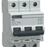 MCB TP 2A D-Curve 10kA