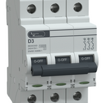 MCB TP 3A D-Curve 10kA