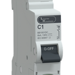 MCB SP 1A 130V DC 6kA