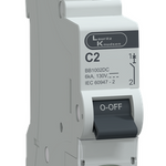 MCB SP 2A 130V DC 6kA