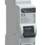MCB SP 3A 130V DC 6kA