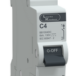 MCB SP 4A 130V DC 6kA