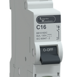 MCB SP 16A 130V DC 6kA