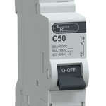 MCB SP 50A 130V DC 6kA