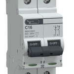 MCB DP 16A 250V DC 6kA