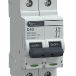 MCB DP 40A 250V DC 6kA