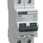 MCB DP 50A 250V DC 6kA