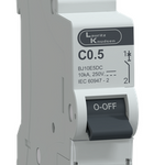 MCB SP 0.5A 250V DC 10kA