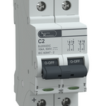 MCB DP 2A 500V DC 10kA