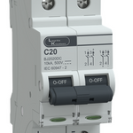 MCB DP 20A 500V DC 10kA