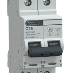 MCB DP 25A 500V DC 10kA