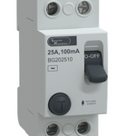 RCCB 25A,2P,0.1A , FINISHED