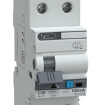 AU-O RCBO Standard 30° AC 2P C16 100mA