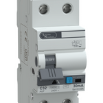 AU-O RCBO Standard 30° AC 2P C32 30mA