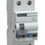 AU-O RCBO Standard 30° AC 2P C40 100mA